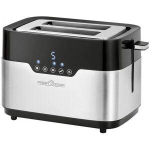 Profi Cook ProfiCook PC-TA 1170 tostapane 2 fetta/e Nero, Acciaio inossidabile 920 W