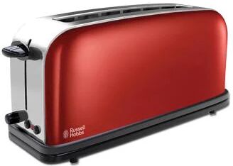 russell hobbs flame red 2 fetta/e rosso, acciaio inossidabile