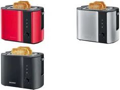 severin at 9552 toaster 2 scheibe(n) schwarz 800 w (at9552)