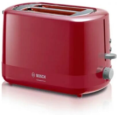 Bosch TAT3A114 tostapane 2 fetta/e 800 W Rosso