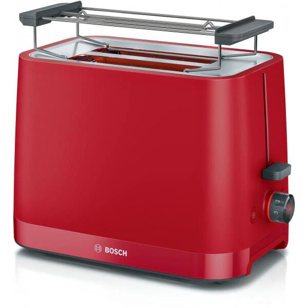 Bosch TAT3M124 tostapane 2 fetta/e 950 W Rosso