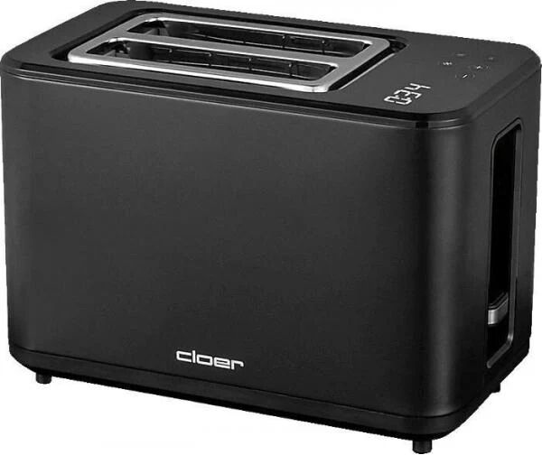 Cloer 3930 tostapane 2 fetta/e 900 W Nero