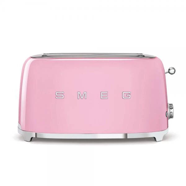 SMEG Tsf02pkeu Tostapane 4 Fetta/e 1500 W Rosa