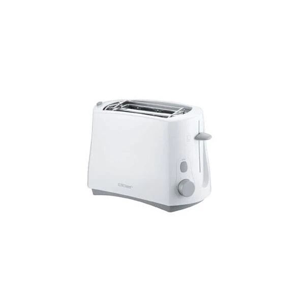 Cloer 331 2fetta/e 825W Bianco tostapane