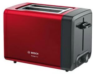 Bosch TAT4P424DE tostapane 2 fetta/e 970 W Nero, Rosso