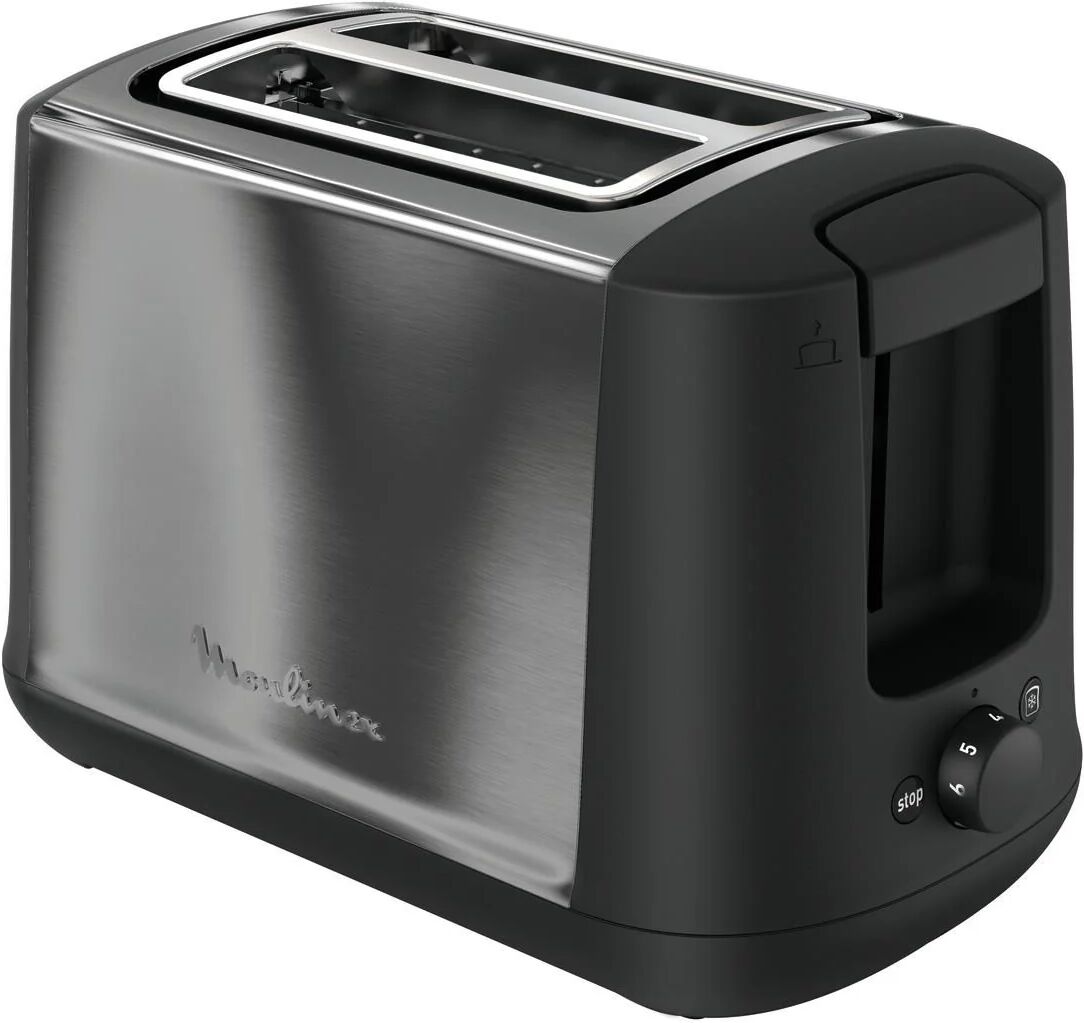 Moulinex Subito 4 Lt340 Tostapane NerO-Inox