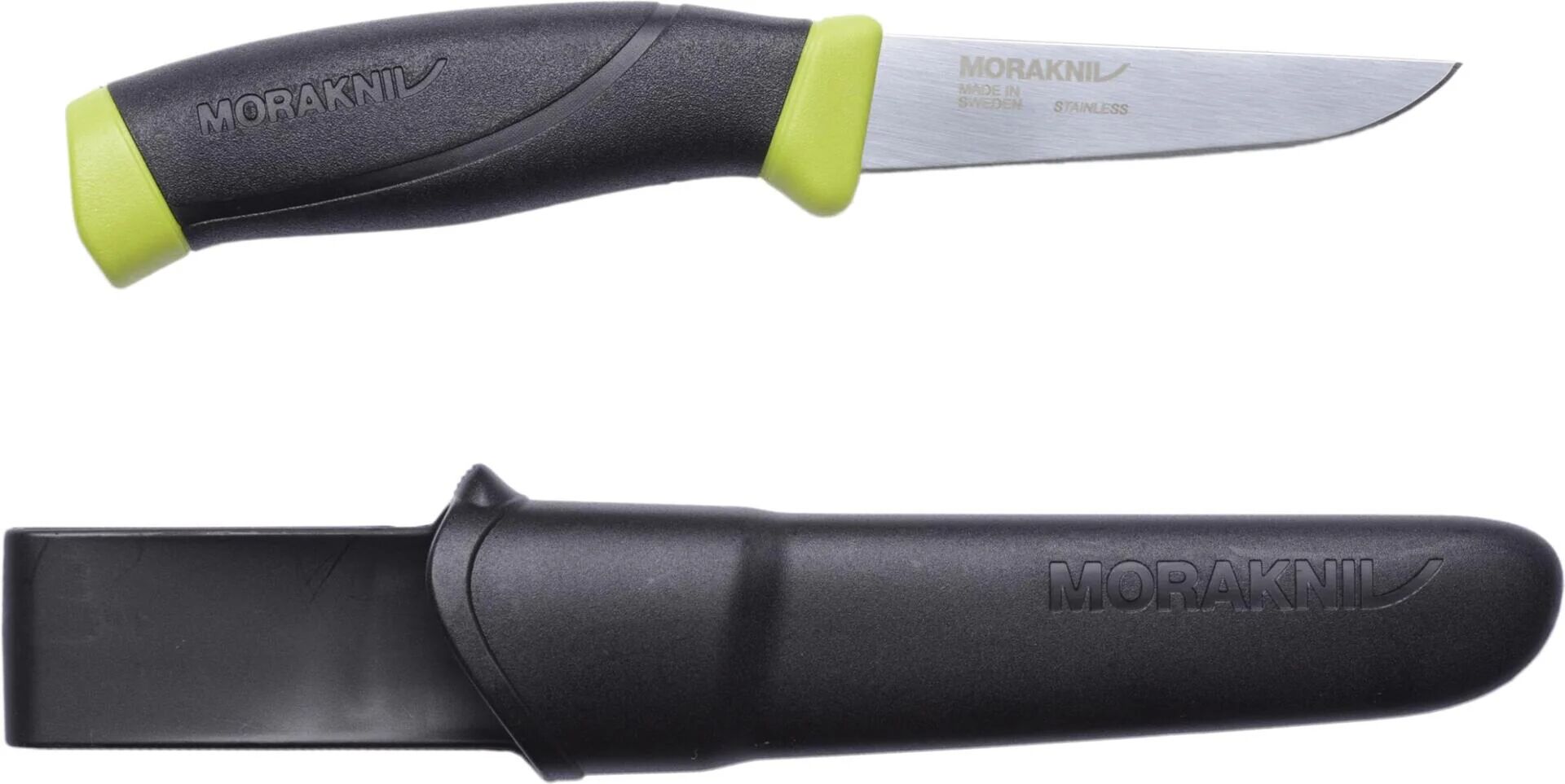 Morakniv Companion Fishing Fillet 090 - Camper/scout - Absetzpunkt - Edelstahl - Thermoplastisches Elastomer (TPE) - Grün - 1 Werkzeug (12207)