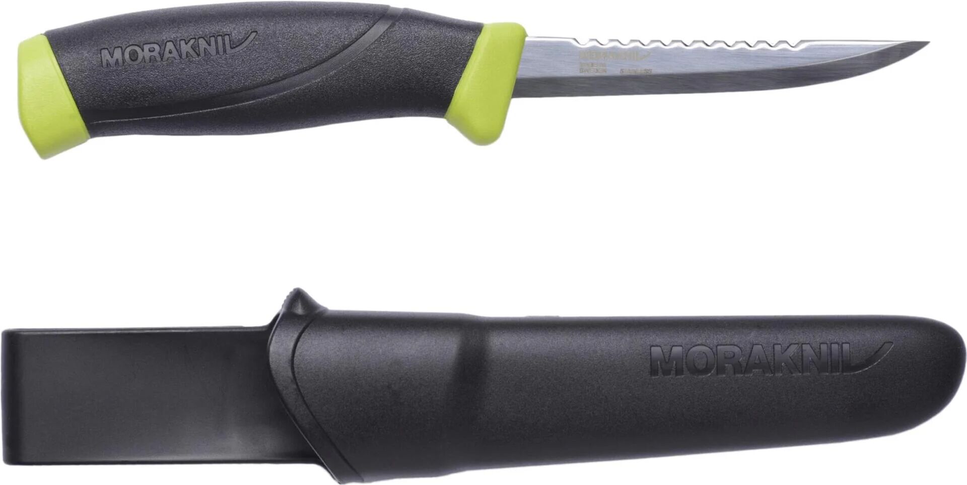 morakniv companion fishing scaler 098 - camper/scout - absetzpunkt - edelstahl - thermoplastisches elastomer (tpe) - grün - 1 werkzeug (12208)