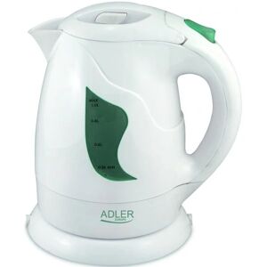 Bollitore Elettrico con Teiera Adler AD 08w Bianco 850 W 1 L