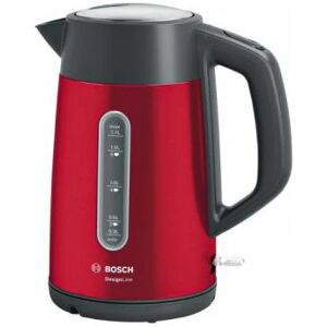 Bosch TWK4P434 bollitore elettrico 1,7 L 2400 W Nero, Rosso