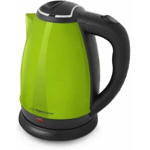 Bollitore Esperanza EKK113G Nero Verde plástico,acero inoxidable 1800 W 1,8 L