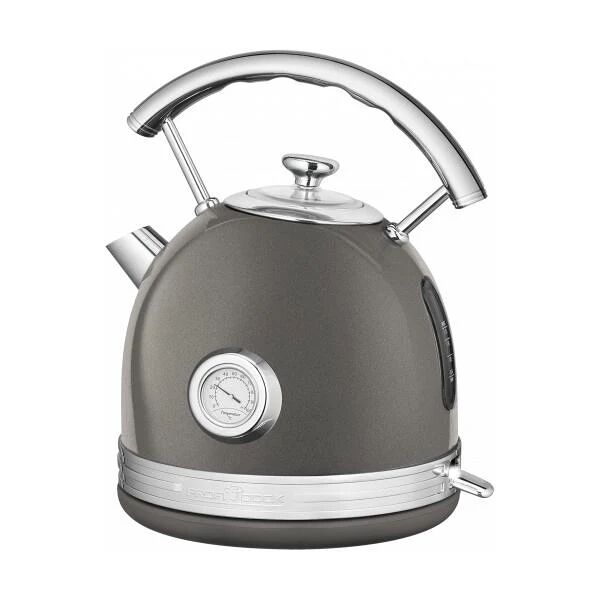 profi cook proficook pc-wks 1192 bollitore elettrico 1,7 l antracite, argento 2200 w