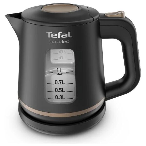 tefal includeo ki533811 bollitore elettrico 1 l 2400 w nero