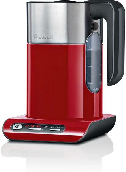 bosch twk8614p bollitore elettrico 1,5 l 2400 w rosso