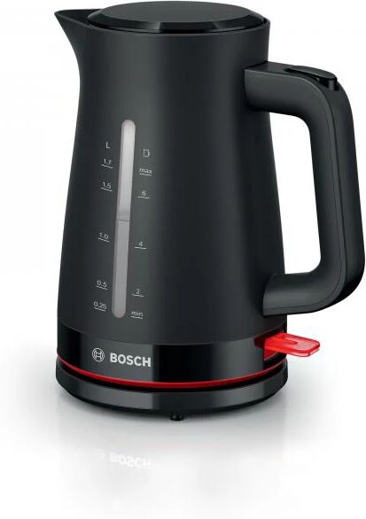 bosch twk3m123 bollitore elettrico 1,7 l 2400 w nero