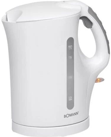 clatronic bomann wk 5011 cb bollitore elettrico 1,7 l bianco 2000 w