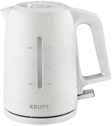 krups bw 2441 bollitore elettrico 1,6 l 2200 w bianco