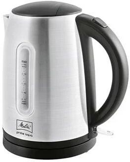 melitta 1018-02 1.7l 2200w nero, acciaio inossidabile bollitore elettrico