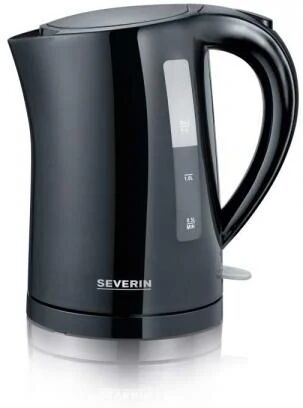 severin wk 3498 bollitore elettrico 1,5 l nero 2200 w