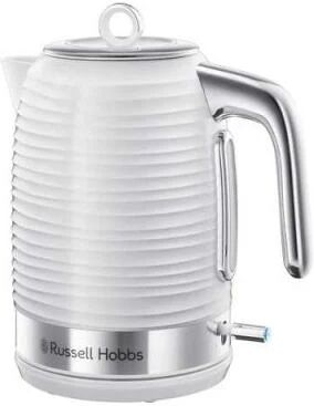 russell hobbs inspire bollitore elettrico 1,7 l bianco 2400 w