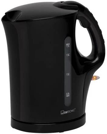 clatronic wk 3445 bollitore elettrico 1,7 l 2200 w nero