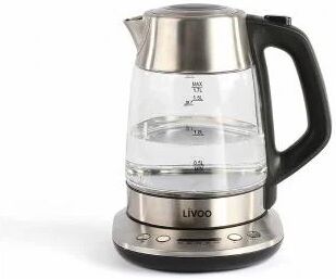 livoo dod165 teapot - bollitore elettrico - a batteria - grigio