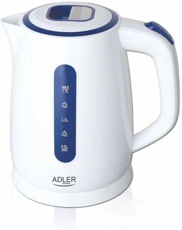 Bollitore Adler AD 1234 Bianco 2200 W 1,7 L