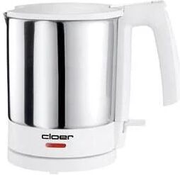 Cloer 4701 1.5L 1800W Acciaio inossidabile, Bianco bollitore elettrico