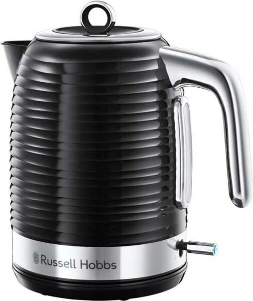 Russell Hobbs Inspire bollitore elettrico 1,7 L Nero, Argento 2400 W