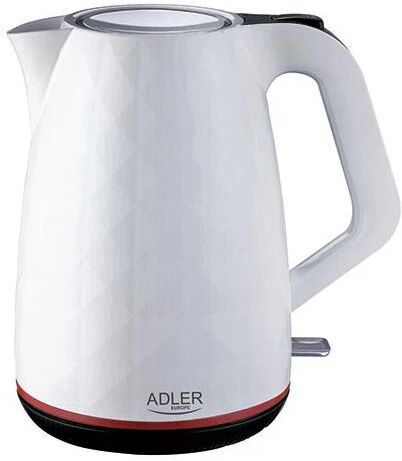 Adler AD 1277 W bollitore elettrico 1,7 L Bianco 2200 W