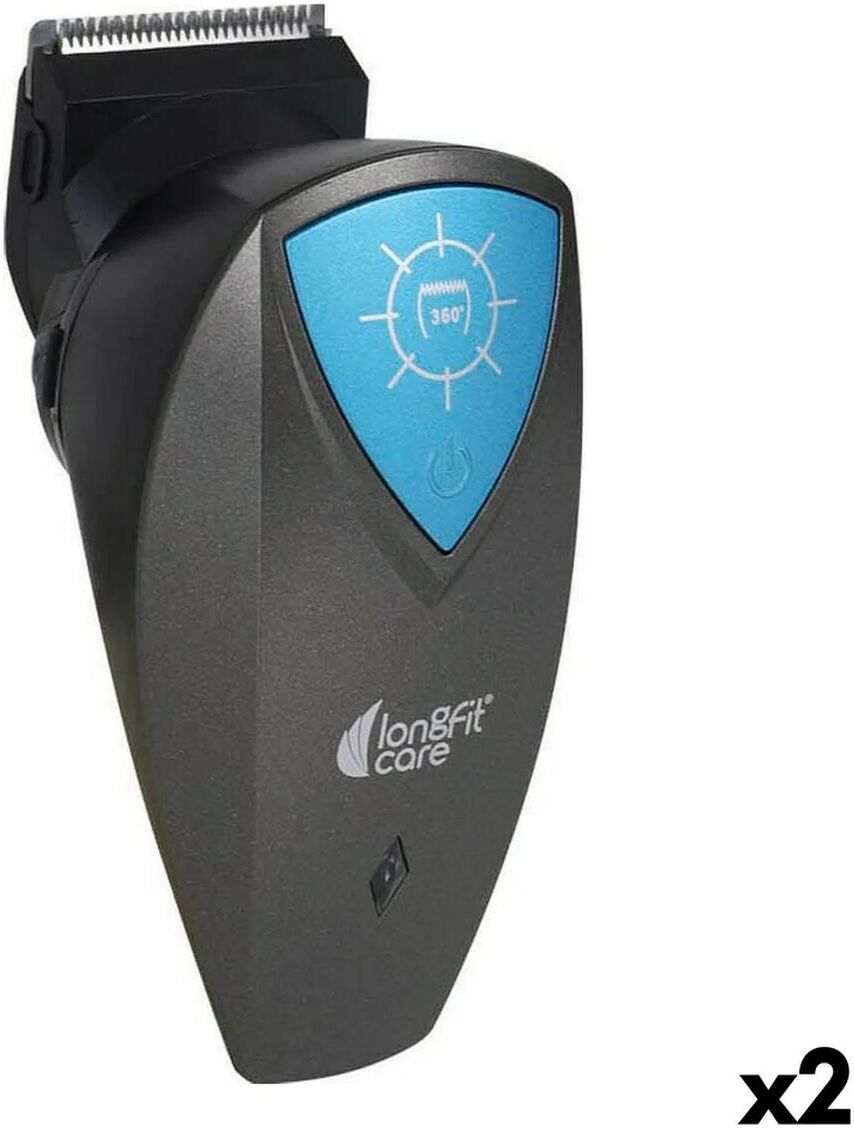 Rasoio per capelli LongFit Care Testina girevole 360° (2 Unità)