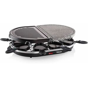 tristar griglia in pietra per raclette per 8 persone ra-2946 1200 w