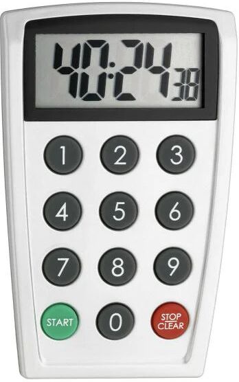 tfa dostmann tfa-dostmann 38.2026 timer da cucina timer da cucina digitale nero, bianco