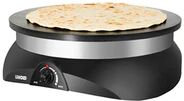 esge unold 48155 crepiera 1 crepe 1250 w nero, acciaio inossidabile