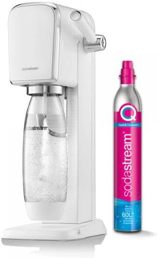 sodastream art white starter kit bianco