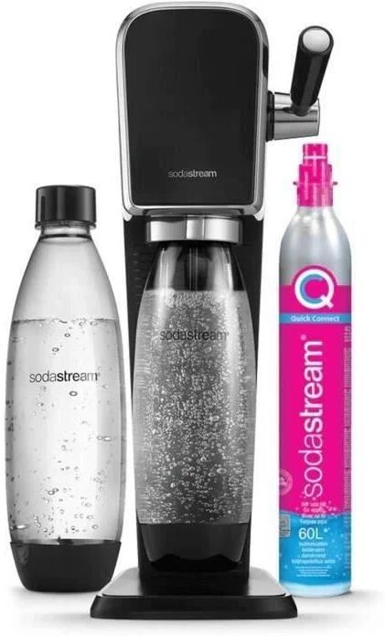 sodastream macchina soda di soda - + macchina per acqua scintillante nera