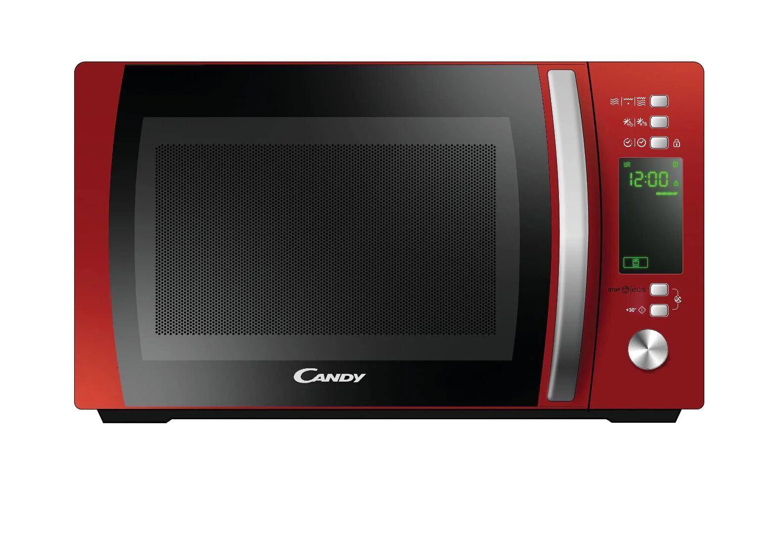 candy cmxg20dr microonde con grill e app cook-in, 20 litri, 700 watt, funzione scongelamento, frequenza 50 hz, libera installazione, 5 livelli di potenza, 44x35,75x25,9 cm, rosso