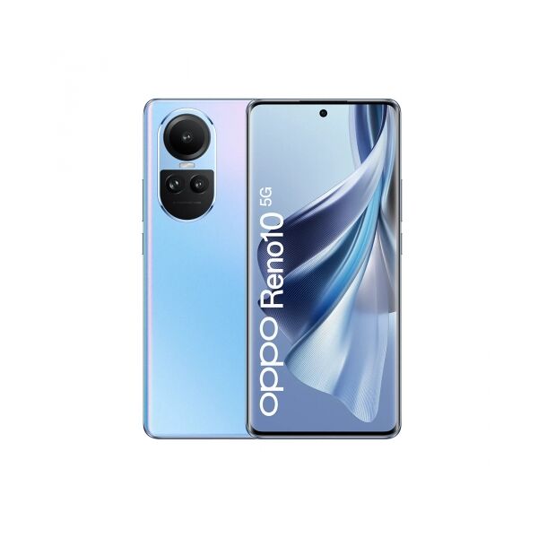 oppo reno 10 8+256gb 6.7 5g ice blue ita