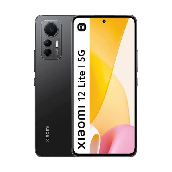 xiaomi 12 lite 8+256gb 6.65g black ds eu