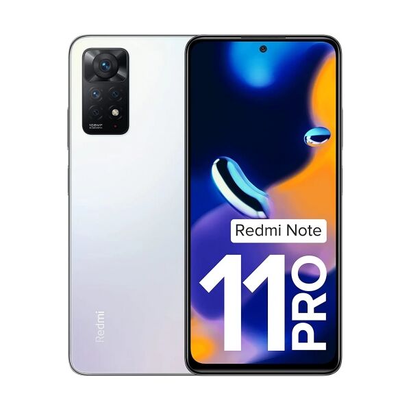 xiaomi redmi note 11 pro 6+64gb 6.7 5g polar white eu