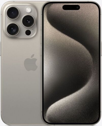 Apple iphone 15 pro 128gb 6.1" natural titanium eu mtux3sx/a