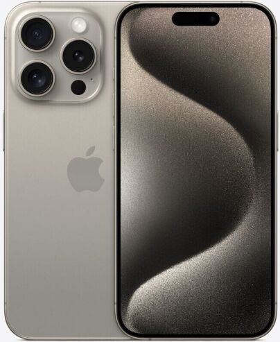 Apple iphone 15 pro 128gb 6.1" natural titanium eu mtux3zd/a