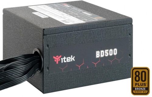 Itek Alimentatore bd500 500 watt (itpsebd500) 80 plus eu bronze