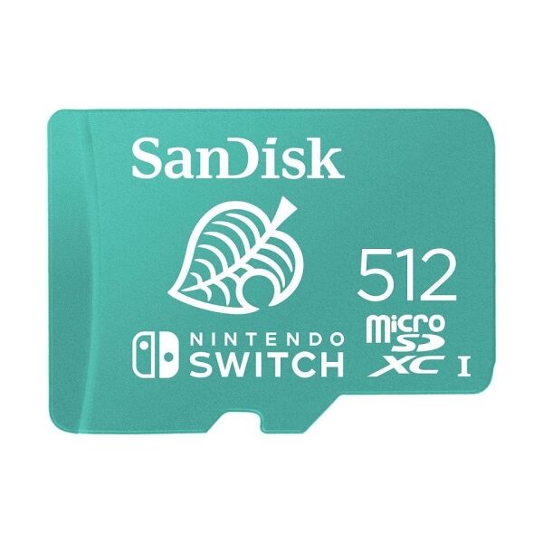 switch micro sdxc sandisk 512gb for nintendo switch