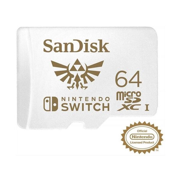 switch micro sdxc sandisk 64gb for nintendo switch