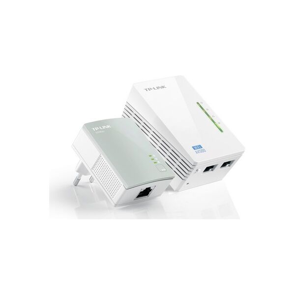 tp-link kit adattatore di rete powerline tl-wpa4220kit 300 mbps wireless