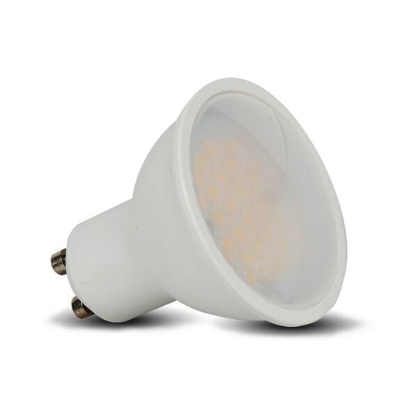 v-tac lampada led faretto gu10 smd 4.5w 4000k luce naturale (211686)