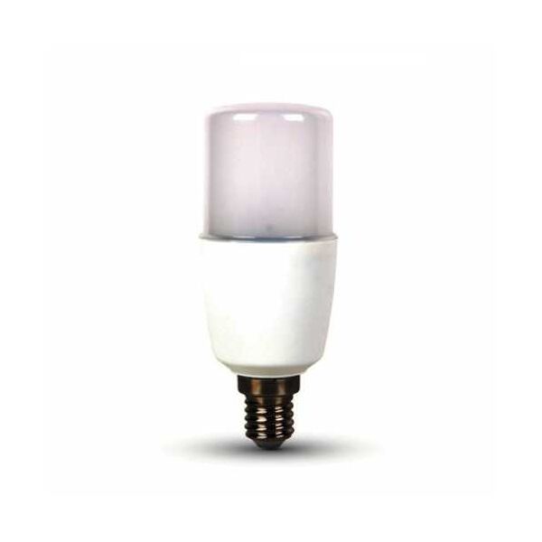 v-tac lampadina a led candela 8w e14 t37 4000k (268)