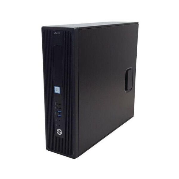 hp pc workstation z240 sff intel xeon e3-1230 v5 32gb 256gb ssd window...