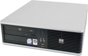 Hp Pc compaq dc7800 sff intel core 2 duo e8400 4gb 120gb - no box - ri...